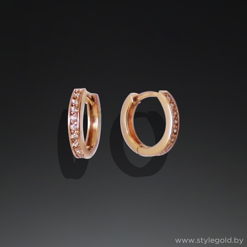 Серьги с25 от ювелирной фирмы "Стиль" по цене 795 руб.