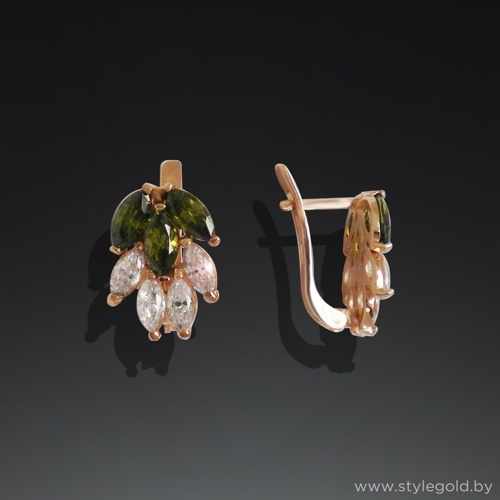 Серьги с26 от ювелирной фирмы "Стиль" по цене 1503 руб.