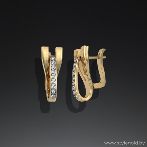 Сережки с51 от ювелирной фирмы "Стиль" по цене 994 руб.