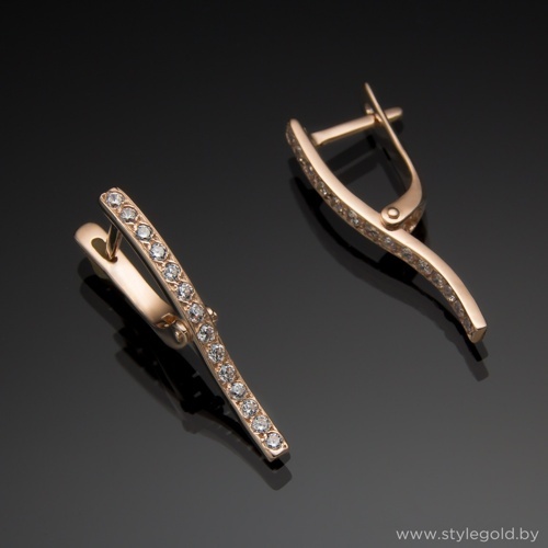 Серьги с61 от ювелирной фирмы "Стиль" по цене 880 руб.