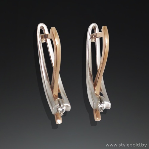 Серьги ст07 от ювелирной фирмы "Стиль" по цене 963.5 руб.